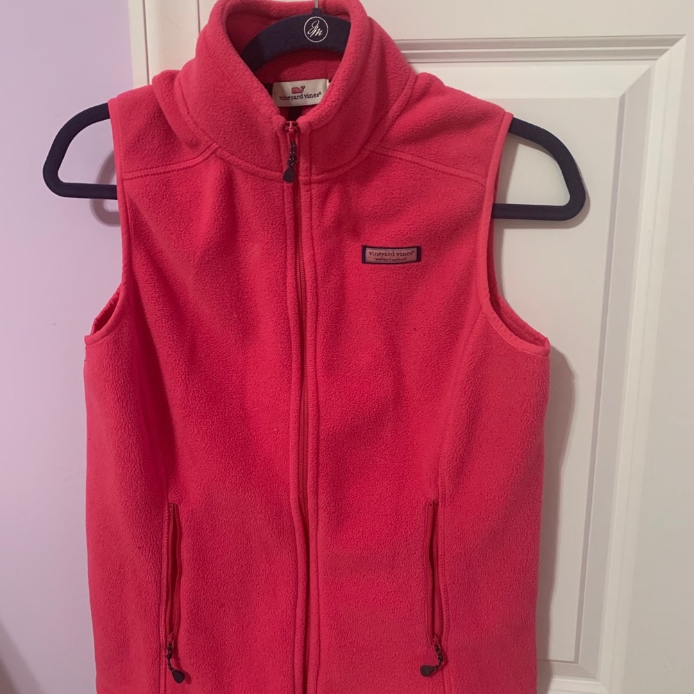 Pink Vineyard Vines Vest